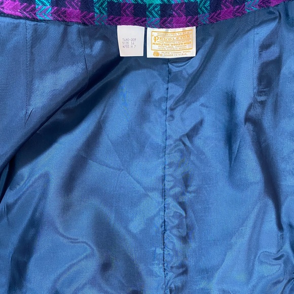 PENDLETON vintage wool skirt ! - Picture 10 of 13